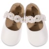 BabyWalker Βαπτιστικά παπούτσια κορίτσι Λευκό  MI.1638 